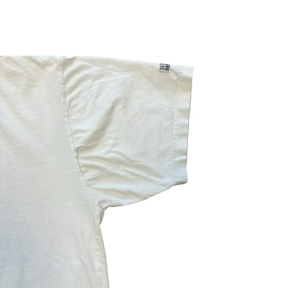 Vintage 90s Hard Rock Cafe Rome T-Shirt Mens XL Short Sleeve Graphic White Heavy